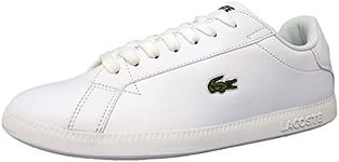 Lacoste Womens Tennis Sneakers, Whi