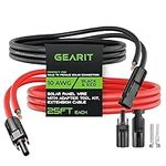 GearIT 10AWG Solar Extension Cable 