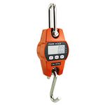 Outmate 660lb/300kg Digital Crane Scale - Compact LCD Handheld Hanging Scale for Garage, Farm, Hunting, Fishing & More(300kg/Plastic Shell/Orange)