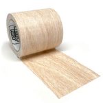 MATCH 'N PATCH Realistic Wood Grain Repair Tape - Durable Multi-Use Adhesive Tape for Furniture, Floors, Cabinets, Windows, Doors, RV, Home Decor & DIY Projects - White Oak - 2.25 inch x 15 feet