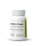 EMPIRE 1900 Omega 3 Vegetarian Capsule (EPA+DHA) | Sourced from Algae | Healthy for Men and Women | Benefits Eyes, Skin, Joints, Brain, and Heart | Suitable for Vegan Diet | Immune Health | (60 Capsules)