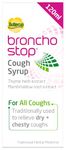 Bronchostop Cough Syrup (120ml) - Relief for Dry or Chesty Coughs - with Natural Thyme Herb and Marshmallow Root Extract - Non Drowsy Cough Medicine that Can Be Diluted & Undiluted - Alcohol Free