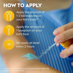NIVEA SUN Kids SPF 50+ Coloured Sunscreen Spray, 200ml – Fast-Absorbing, No White Cast