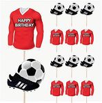 AK Giftshop Football Birthday Cupca