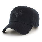 '47 Brand Toronto Blue Jays Clean Up MLB Dad Hat Cap Black/Black