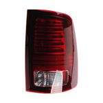 Dasbecan Tail Lights Assembly Passenger Side Red Lens Black Interior Compatible With Dodge RAM 1500 2013-2018 RAM 1500 Classic Warlock 2019-2022 RAM 2500 3500 2014-2018 Replaces# 68093080AB 68093080AC