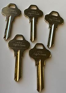 C123 Key Blanks for Schlage Everest (5 Pack)