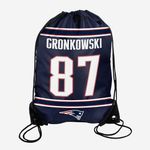 NFL New England Patriots Player Drawstring Backpack, 18" x 13.5"