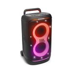JBL Partybox 520 Wireless Bluetooth Party Speaker, Electrifying AI Sound Boost, Futuristic Light Show, Upto 15Hrs Playtime, Replaceable Battery, Multispeaker Connection by Auracast, PartyBox App-Black
