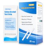 Prime Screen - High Accurate Home 2 Minute Saliva Alcohol Test - 25 Test