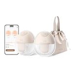 eufy Security Wearable Breast Pump E10 Electric Hands-Free Breast Pump with App-Controlled Smart Rhythm Hospital-Grade Suction Portable Design Leak-Proof and Ultra-Quiet Performance