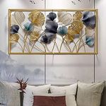 ZasaDecor Metal Wall Art Iron Wall Hanging Home Decoration Perfect for Living Room/Hotel/Restaurant/Bedroom/Drawing Room (Multicolor, 40 X 20 INCH)