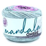 Lion Brand Yarn Mandala Ombré Yarn with Vibrant Colors, Soft Yarn for Crocheting and Knitting, Joy, 1-Pack