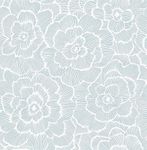 NuWallpaper NUS4048 Saraya Peel & Stick Wallpaper, Blue