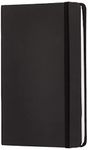 AmazonBasics Carnet de notes classique Grand Noir