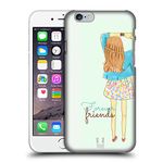 Head Case Designs Infinity Dress My Bff Cases Hard Back Case and Matching Wallpaper Compatible With Apple iPhone 6 / iPhone 6s