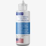 FAST-HEALING NOSE PIERCING SALINE SOLUTION - ORGANIC DRUG-FREE Natural Sea Salts & Clove and Vitamins Piercing Aftercare Piercing Solution (4 oz, NOSE)