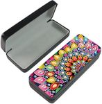 5D Diamond Art Painting Glasses Storage Box Sunglass Case for Adults DIY Handmade Gift Travel Box (Mandala)