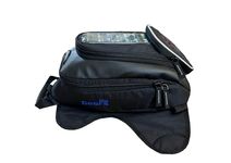 Gears Rise Polyester Flock Magnetic Tank Bag & Backpack Motorcycle Tank Bag With Rain Cover, Bike Magnetic Tank Bag Black