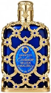 Orientica Luxury Collection Musk Malibu Eau De Parfum - Pink Pepper, Mandarin, Bergamot, Dry Amber, Pear Tree Blossoms, Lily of the Valley, Ambergris - Arabic Perfume for Men & Women - 2.7oz / 80ml