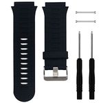 Soft Silicone Replacement Watch Band Strap for Garmin Forerunner 920XT GPS Watch