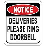Notice Deliveries Please Ring Doorb