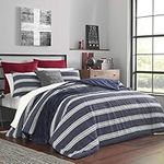 Nautica Craver Duvet Cover Set King, Navy