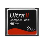 2 GB Ultra II Compact Flash Memory Card 15MB/S (SDCFH-002G-A11) SLR Camera Card