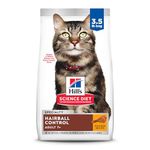 Hill's Science Diet Senior 7+ Hairball Control Dry Cat Food, Chicken Recipe, 3.5 lb Bag