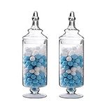 Livejun Glass Apothecary Jars Clear