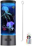 CALOVER Large Jellyfish Lava Lamp Gifts for Kids Adults Electric Fantasy Tank Aquarium Night Mood Light for Birthday Holiday Home Christmas Decoration Relaxion