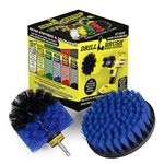 Cleaning Supplies - Marine - Boat Accessories - Drill Brush - Hull Cleaner - Boat - Inflatable - Jet Ski - Kayak - Canoe - Raft - Deck - Spin Brush - Algae - Pond Scum, Residue, Barnacles, Oxidation