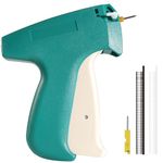 Mini Stitch Gun for Clothes - UPISON Mini Tagging Gun Fixing Tool Kit with 2Pcs Fine Needles, 2500 Black & 2500 White Fasteners for Quick Sewing and Hemming