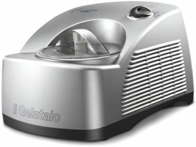 De'Longhi ICK 6000 Eiscremeautomat, Kompressor, 700 Gramm, silber