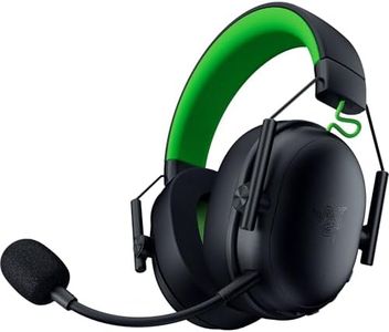 Razer BlackShark V3 X HyperSpeed for Xbox Wireless Gaming Headset, Lightweight 12.8 oz (368 g), 2nd Generation Triforce 50mm Driver, HyperClear Cardioid 0.4 inch (9.9 mm) Microphone, 70 Hour Playtime