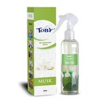 Toby Air Freshener Spray - Musk | Long-Lasting Fragrance | (250 ml)