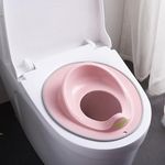 Baybee Maza Baby Potty Seat for Kids 0 to 5 Years, Portable Baby Toilet Seat for Kids with Anti Slip Strip, Splash Guard, Fits Round & Oval Western Toilets | Potty Training Seat for Baby (Pink)