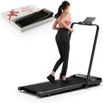 DeerRun Raceable Treadmills Suitable for High-tech Equipments, Max 136KG Foldable treadmill for home, Folding Treadmill with APP control, Running Machine with Multi-Runner Races,Door to Door Delivery