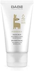 LABORATORIOS BABÉ - Bálsamo Facial Pediátrico 50ml | Crema Facial Bebé para Nutrición Intensiva | Ideal para Piel Atópica y Muy Seca | Con Omega 3, 6 y 9 | Combate Irritación Cara Bebé