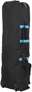 VGEBY Golf Travel Bag, Padded Golf Club Travel Cover Bag with Wheels Foldable 600D Golf Aviation Bag Golf Storage Pouch Club Case(blue) Golfclubbag Golf Golfclubbag Golf Sportinggoods Golf