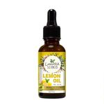 Luxura Sciences Organic Lemon Essential Oil For Skin,Hair and Body (NATURAL - UNDILUTED) Therapeutic Grade -Perfect for Aromatherapy, Relaxation, Skin Therapy & More! 30ML