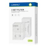 LANMU Air Clean & Pre Motor Filter Mat for Miele Complete C1/C2/C3,Compact C1/C2,Classic C1,Dynamic U1,S200-S899,S2000-S8999 Series Vacuum Cleaner(3 Pack)