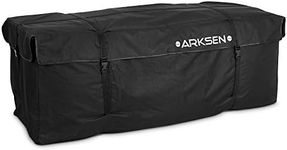 ARKSEN 57 Inch Waterproof Cargo Carrier Bag, Soft Sided Weather Resistant Luggage & Camping Gear Storage, Fits 60 Inch Hitch Mounted Baskets for Car, Truck, SUV, RV or Van