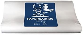 Papersaurus Newsprint Packing Paper - 5 lbs, 160 Sheets - Perfect for Moving, Packing, and Shipping - 17" x 27"