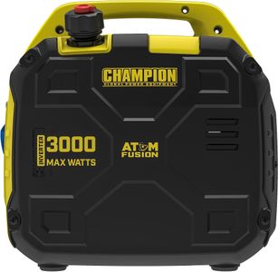 Champion Atom Fusion 3000W Portable Petrol Inverter Generator – Ultra-Quiet, Lightweight