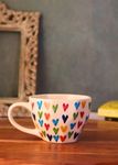 WEAVING HOMES LoveisLove Mug 200 ML Handmade Mugs, Cups, Ceramic Mugs, Coffee Mugs, Handmade Mugs, Coffee Mug Set, Adorable Mugs, Cute Mugs