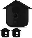 UIQELYS Protective Silicone Skins Compatible with Blink All-New Outdoor Camera Case Home Security System Cover Accessories Anti-Scratch All Round Protect (2Pack Black)