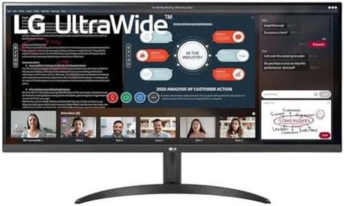 LG Full HD Ultrawide Monitor, 34-Inch Size