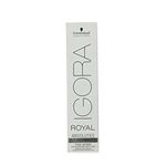 SCHWARZKOPF IGORA ROYAL ABSOLUTES SILVER WHITE PERMANENT HAIR DYE 60ml - SLATE GREY