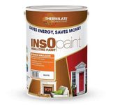 Thermilate InsOpaint Advance Energy Saving Paint Keep Room Warm | 5L in 24 Colours | Tough Acrylic Emulsion Wall Ceiling Paint | Interior Emulsion Brilliant White